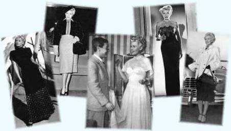 Designer Jean Louis puts coat on Rita Hayworth PHOTO From Original Negative